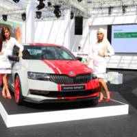 Skoda Rapid Sport Concept unveiled at Worthersee