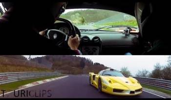 VIDEO: Ferrari Enzo ZXX and Maserati MC12 Corsa are fighting on Nurburgring