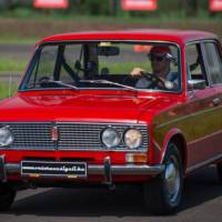 Video: Jenson Button drives a Lada 1500 at Driving Camp Hungary