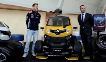 Video: Sebastian Vettel drives the new Renault Zoe and Twizy Sport F1