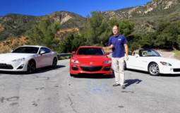 Video: Toyota GT86 vs Mazda RX-8 vs Honda S2000
