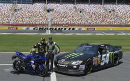 Video: Valentino Rossi is having fun in a Toyota NASCAR racer