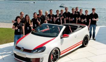 Volkswagen Golf GTI Cabrio Austria makes public debut in Worthersee