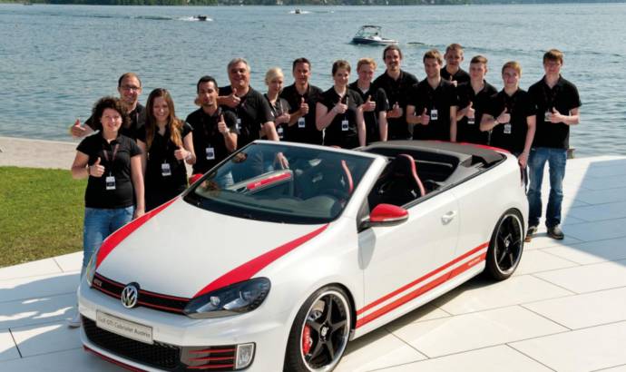 Volkswagen Golf GTI Cabrio Austria makes public debut in Worthersee