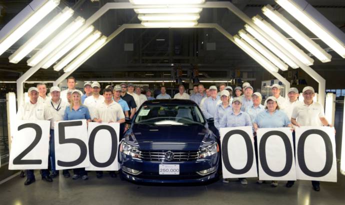 Volkswagen builds its 250.000 Passat in Chattanooga plant