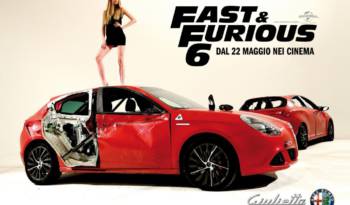 Alfa Romeo Giulietta to star in Fast & Furious 6