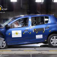 Dacia Sandero, awarded 4 stars at EuroNCAP