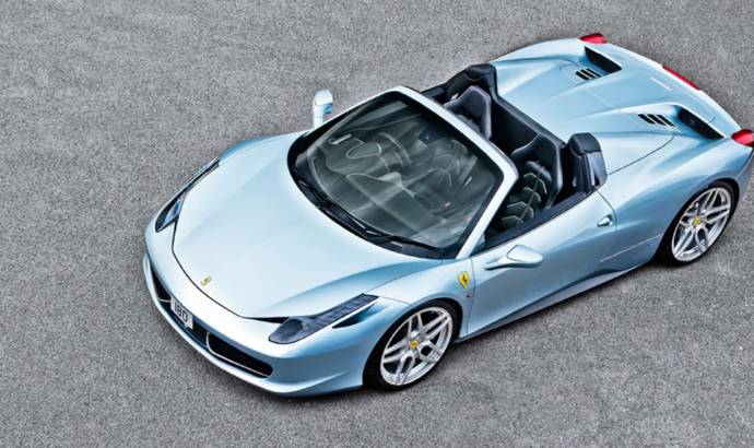 Ferrari 458 Spider tweaked by A. Kahn Design