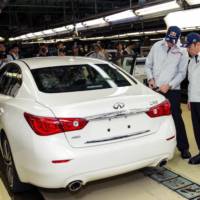 Infiniti starts production of its new Q50 sedan in Tochigi plant