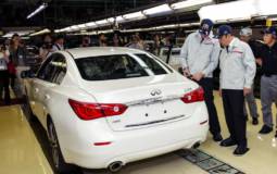 Infiniti starts production of its new Q50 sedan in Tochigi plant
