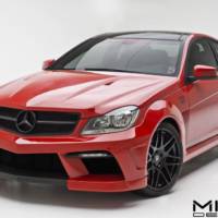 Misha Design Mercedes C Class bodykit resembles the AMG Black Series