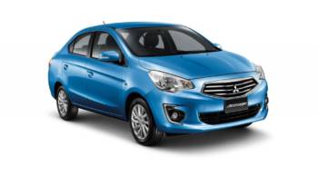 Mitsubishi Attrage first official image and details