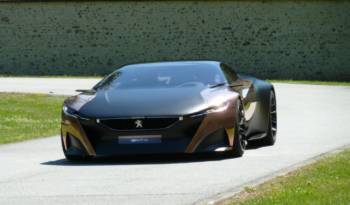 Peugeot Onyx Concept, the main attraction at 2013 Goodwood Festival of Speed