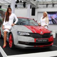 Skoda Rapid Sport Concept unveiled at Worthersee