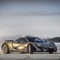 VIDEO: McLaren P1 testing on frozen land