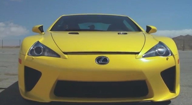 Video: Paul Walker aka Brian O'Conner gets Fast and Furious in a Lexus LF-A