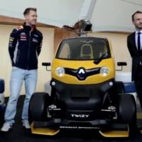 Video: Sebastian Vettel drives the new Renault Zoe and Twizy Sport F1
