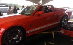 Video: Shelby GT500 destroys a dyno in Canada