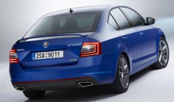 2013 Skoda Octavia RS - official images and details