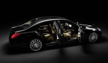 2014 Mercedes S Class features presented in new video