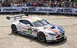 Aston Martin unveiled its Gulf livery for this year Le Mans 24 hours