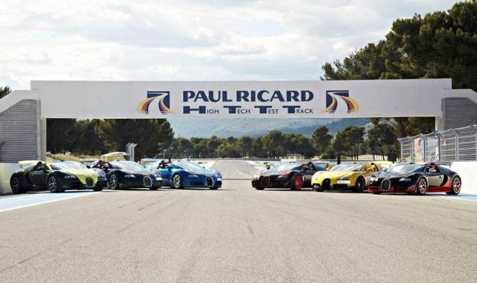 Bugatti strikes at Paul Ricard Circuit