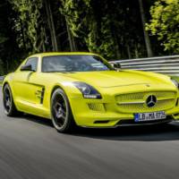 Mercedes SLS AMG EV is the fastest electric car on the Nurburgring
