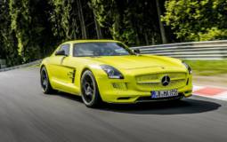 Mercedes SLS AMG EV is the fastest electric car on the Nurburgring