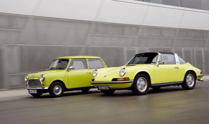 Mini wishes Happy Birthday to Porsche 911