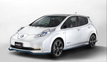 Nissan Leaf modified by Nismo