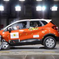 Renault Captur scored 5 stars in EuroNCAP