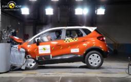 Renault Captur scored 5 stars in EuroNCAP