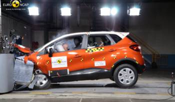 Renault Captur scored 5 stars in EuroNCAP