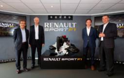 Renault has unveiled its 2014 F1 1.6 liter V6 Turbo unit