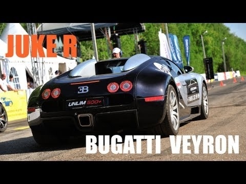 Video: Bugatti veyron almost beaten by a tuned Nissan Juke R