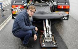 Volvo builds an electric road for future trucks