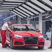 Audi A3 sedan enters production in Gyor, Hungary
