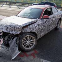 BMW 2-Series Coupe destroyed during testing in Germany