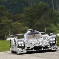 First official pictures of the Porsche LMP1 Prototype