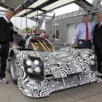 First official pictures of the Porsche LMP1 Prototype