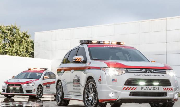 Mitsubishi Outlander and Lancer Evolution, to feature as Safety Vehicles at Pikes Peak