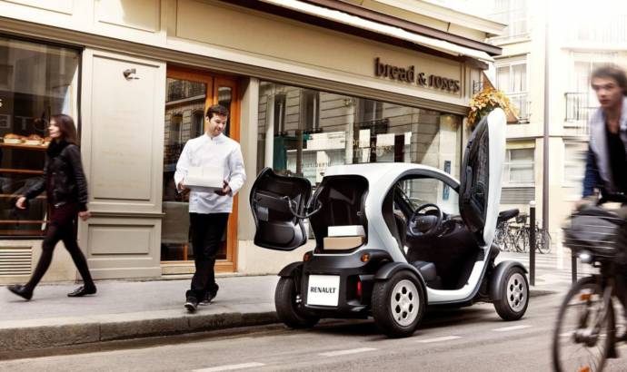 Renault Twizy Cargo, an electric solution for urban utility vehicles