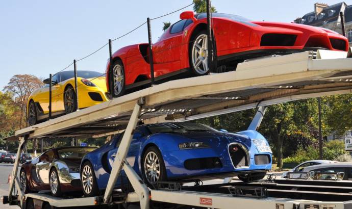 11 supercars sold at an auction for 3.1 million Euros