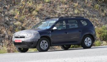 2014 Dacia Duster facelift spied again