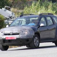 2014 Dacia Duster facelift spied again