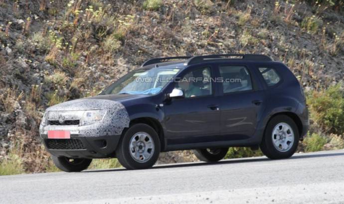 2014 Dacia Duster facelift spied again