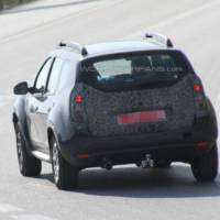 2014 Dacia Duster facelift spied again