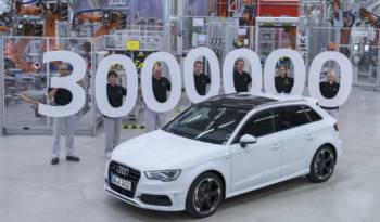 Audi A3 has reached 3 million units milestone