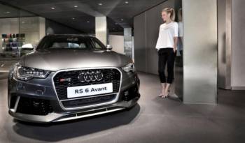 Audi RS6 Avant auctioned for charity at Elton John's home