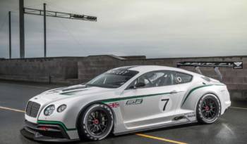 Bentley Continental GT3 to debut in Goodwood